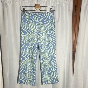 Athleta Kids Leggings - Blue and Green Swirl